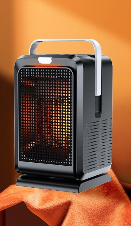 Plushridge Oscillating Desk Space Heater with Remote and Timer