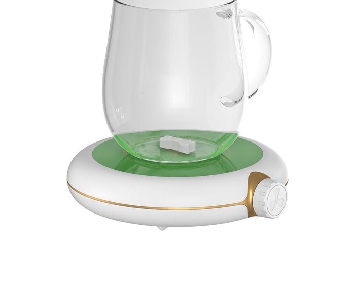 Plushridge Heated Cup Coaster with Magnetic Stirrer