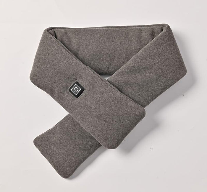 Plushridge USB Heated Scarf in Mink Fleece with 3 Heat Levels