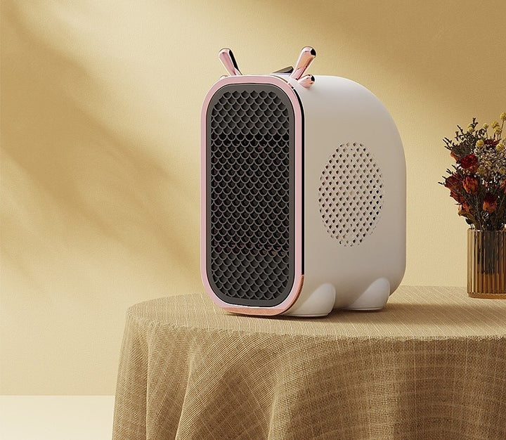 Cute mini space heater with ears