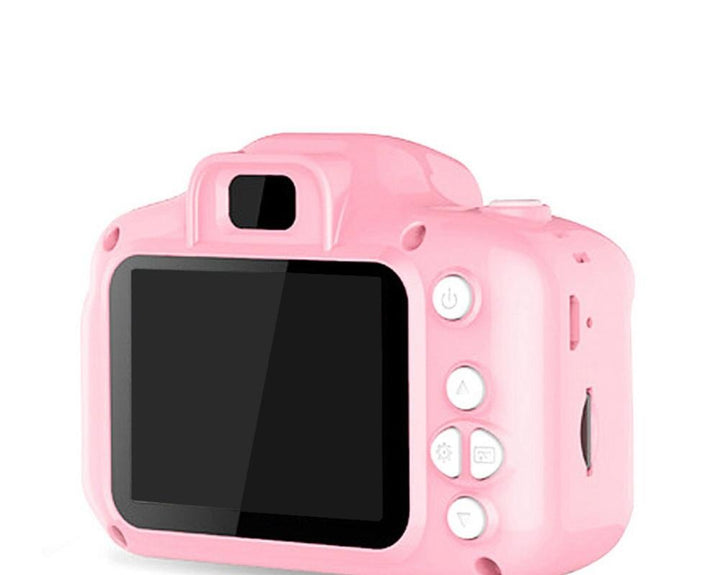 Small blue kids digital camera