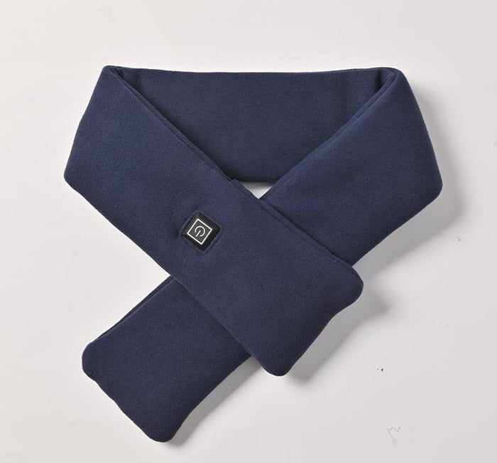 Plushridge USB Heated Scarf in Mink Fleece with 3 Heat Levels