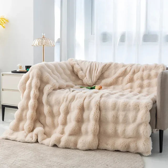 Plushridge™ Super Soft Plush Fleece Blanket for Cold Winter Nights