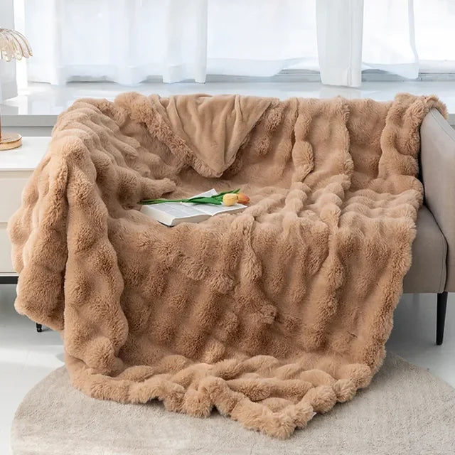 Colin Plush Blanket - Winter Luxe and Super Soft