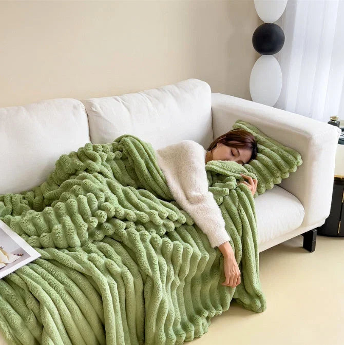 Fleece Decke Flauschig | Leicht, Weich &amp; Maschinenwaschbar bei 30°C | Kuschelig Warm für Sofa, Bett &amp; Unterwegs