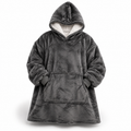 Plushridge™ Ultra-Soft Oversized Sherpa Hoodie Blanket with Big Pocket