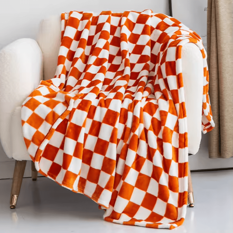 COZYCHECK – Flannel fleece blanket | Soft, warm, and suitable for year-round use