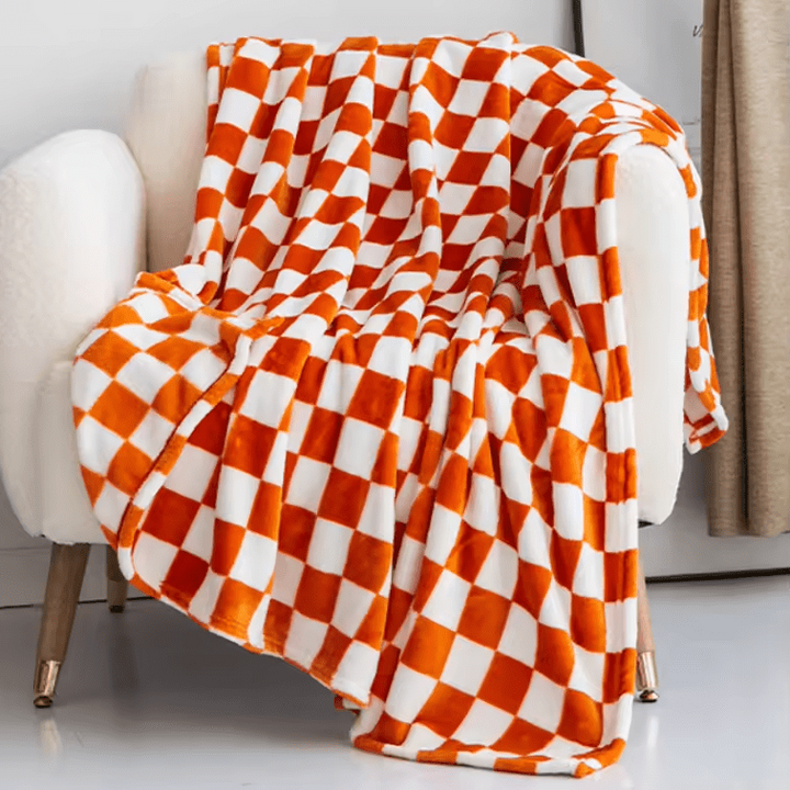 COZYCHECK – Flannel fleece blanket | Soft, warm, and suitable for year-round use