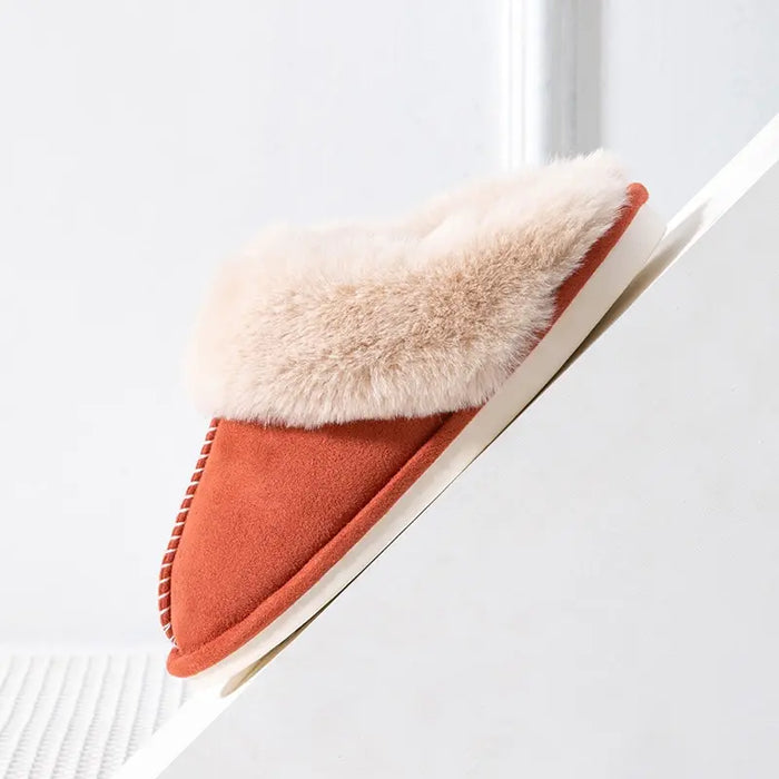 Plushridge™ Women's Fluffy Winter Slippers with Memory Foam Insole