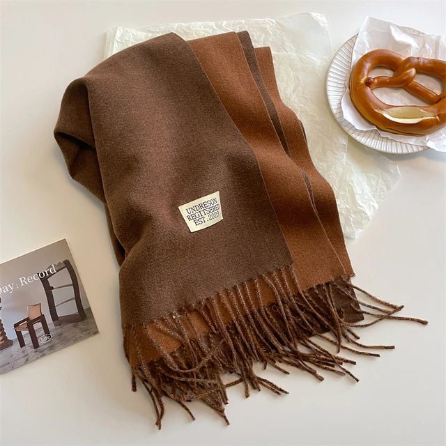 Meriva Soft Warm Wool Scarf for Men and Women