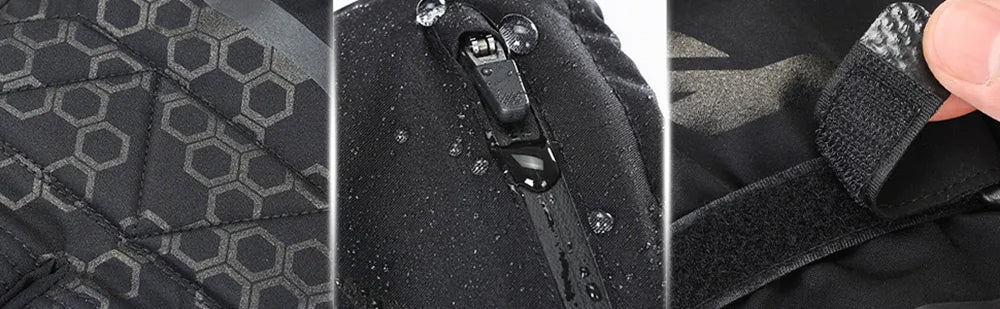 Plushridge™ Waterproof Rechargeable Heated Ski Gloves
