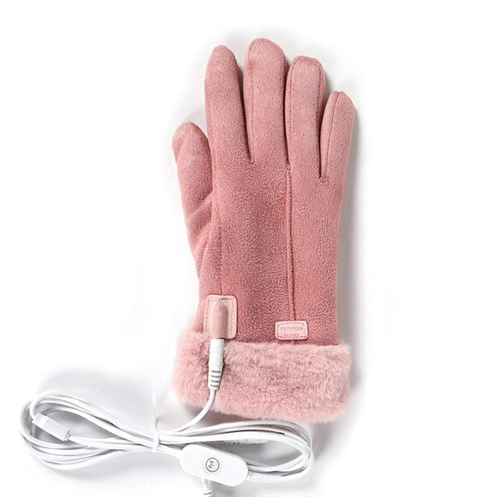 Plushridge™ Women's Heated Gloves with 5000mAh Battery and Touchscreen