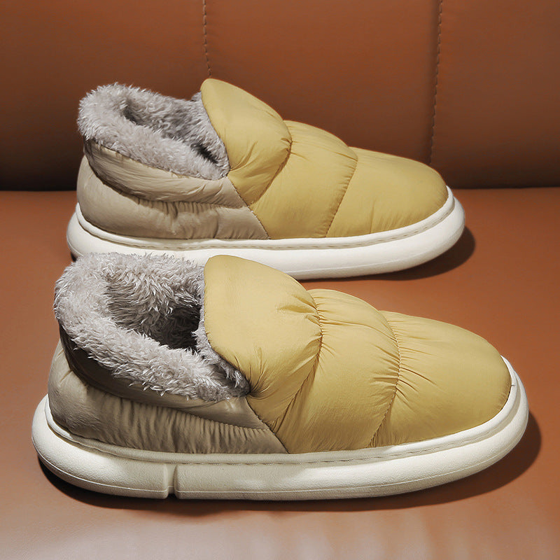 Lightweight Insulated Slippers with Non-Slip Grip Sole