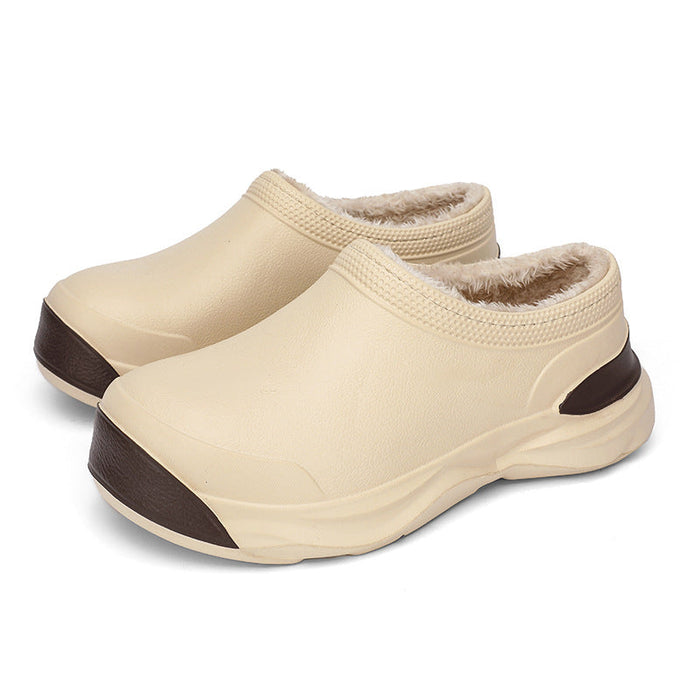 Plushridge™ Women's Insulated Slippers with Fluffy Lining and Rubber Sole