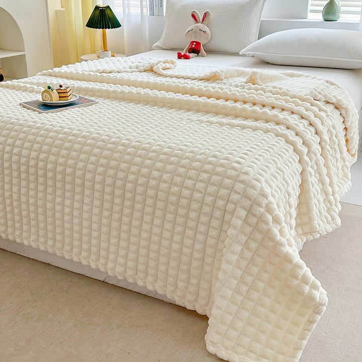 Ridge Textured Throw Blanket