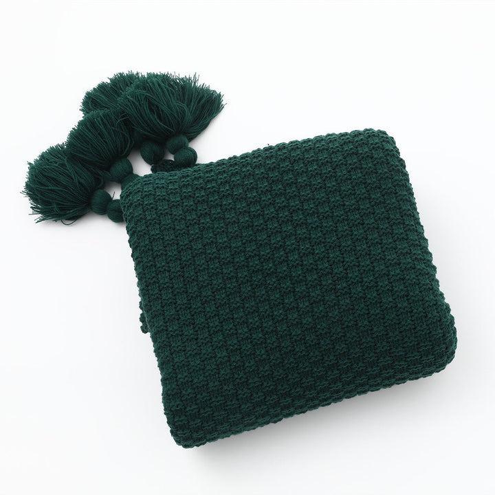 Plush Woven Decorative Throw Blanket