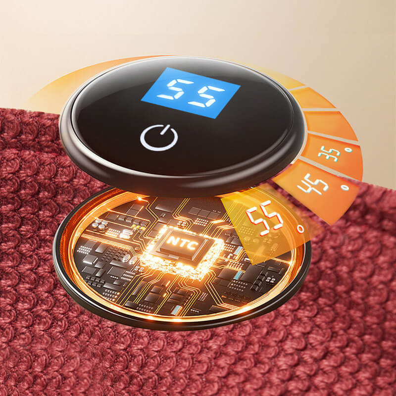 CozyWarm USB Heated Blanket – Portable Electric Throw with 3 Heat Settings &amp; Soft Fleece Fabric