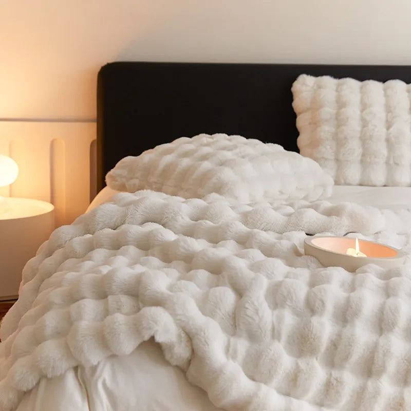 Plush Comfort Blanket for Relaxation &amp; Travel