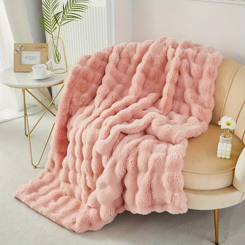 Plush Comfort Blanket for Relaxation &amp; Travel