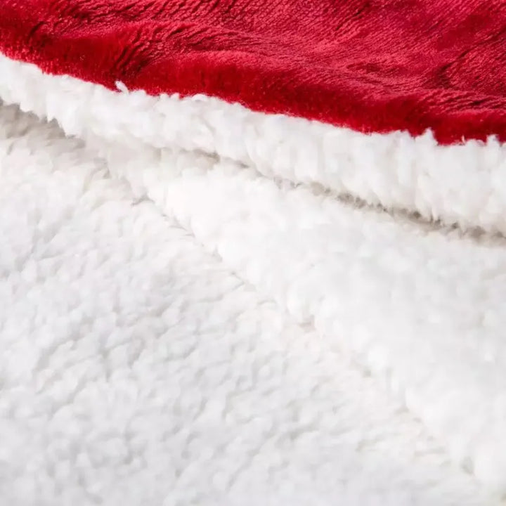Hooded Blanket Sweatshirt – Relaxed-Fit Warmth for Cold Days