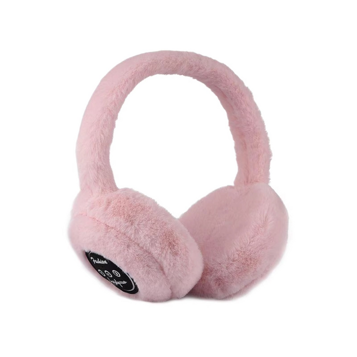 Plushridge™ Wireless Plush Earmuff Headphones with Bluetooth 5.2