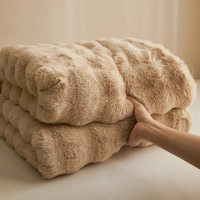 Ultra Soft Faux Fur Blanket