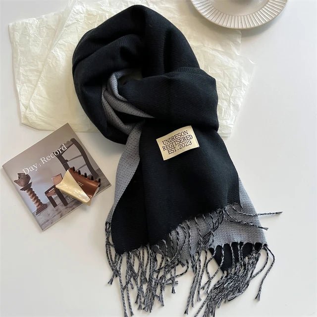 Plushridge™ 100% Wool Winter Scarf – Super Soft and Warm for Men and Women
