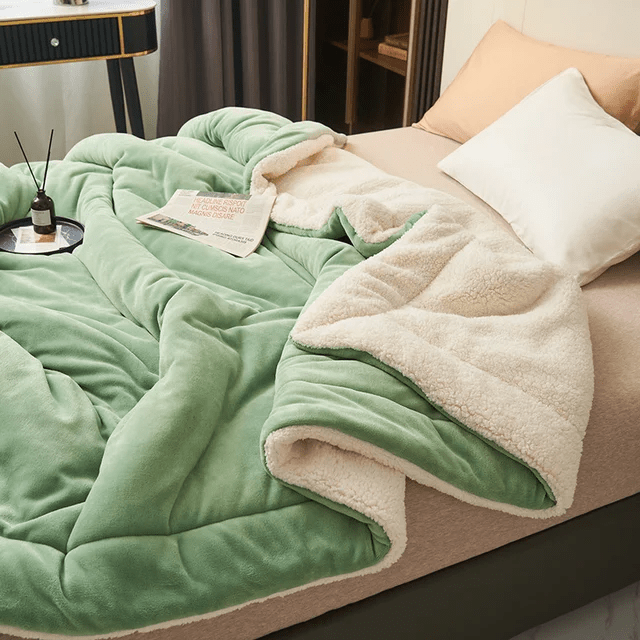 Plushridge™ Soft Flannel Fleece Blanket – Warm, Lightweight and Easy Care