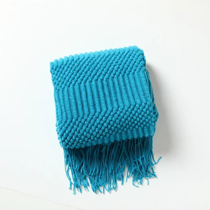 Plushridge™ Chunky Knit Throw Blanket with a Soft Cashmere-Like Feel