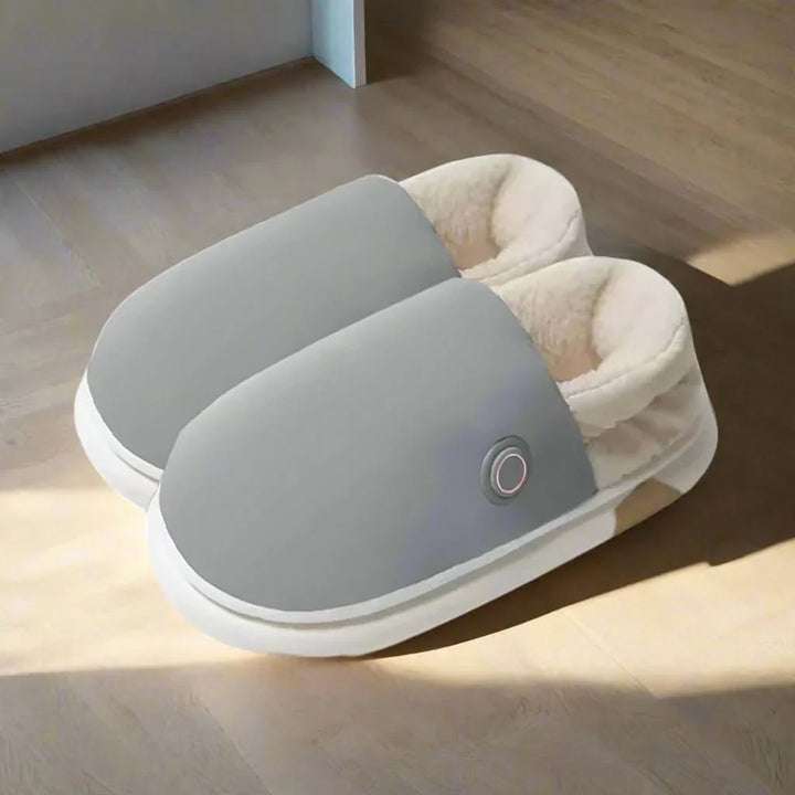 Plushridge™ Electric Heated Slippers with 3 Warmth Settings