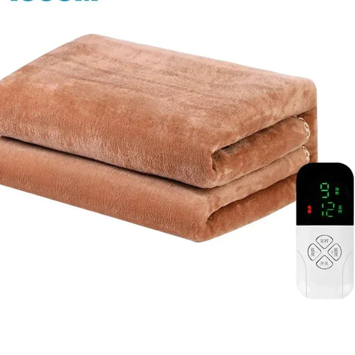 Plushridge™ Smart Electric Mattress Pad with Built-In Thermostat