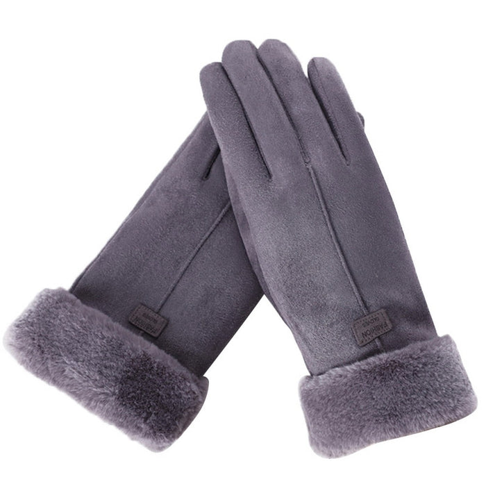 Plushridge™ Waterproof Touchscreen Winter Gloves with Fluffy Fleece Lining