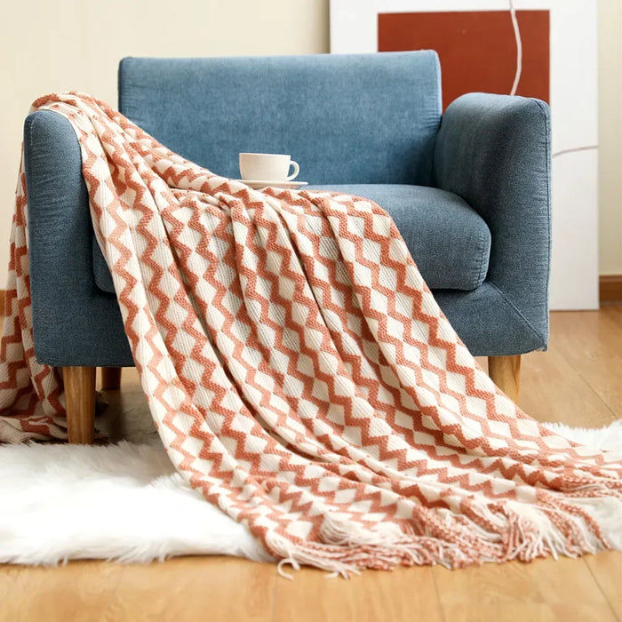 Plushridge™ Chunky Knit Throw Blanket with a Soft Cashmere-Like Feel