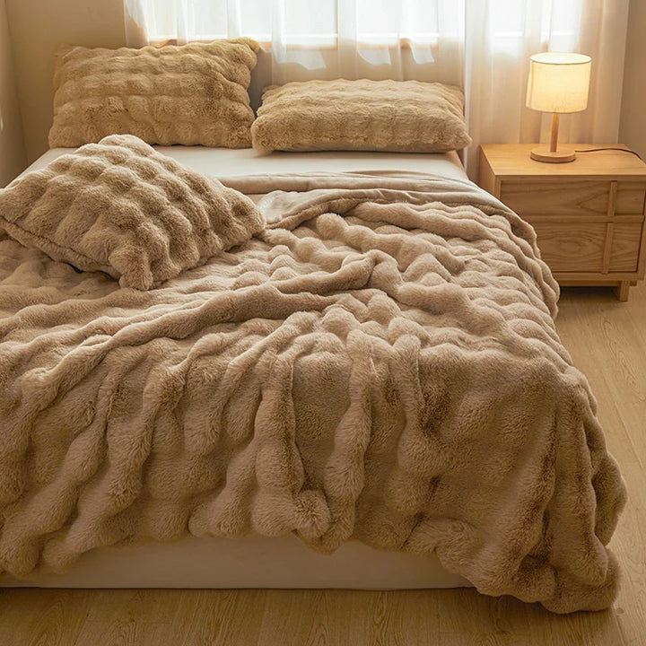 Ultra Soft Faux Fur Blanket