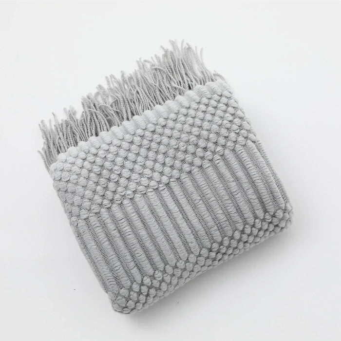 Plushridge™ Chunky Knit Throw Blanket with a Soft Cashmere-Like Feel