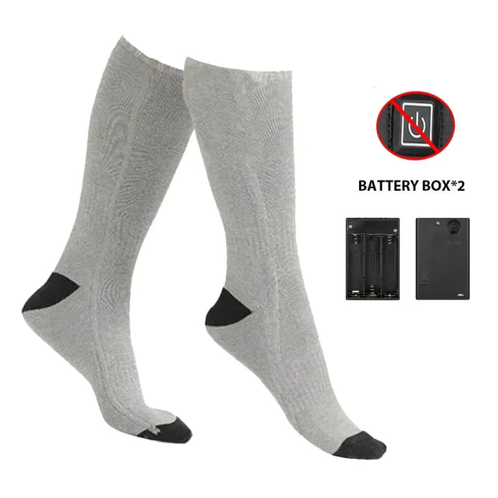 Plushridge™ Battery Heated Socks with Toe and Sole Warmth up to 55°C