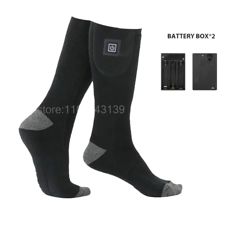 Plushridge™ Battery Heated Socks with Toe and Sole Warmth up to 55°C