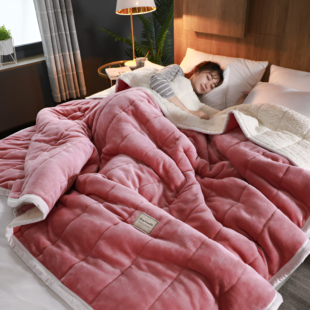 Luxury Fleece Blanket Super Soft Warm and Cozy High Quality Materials
