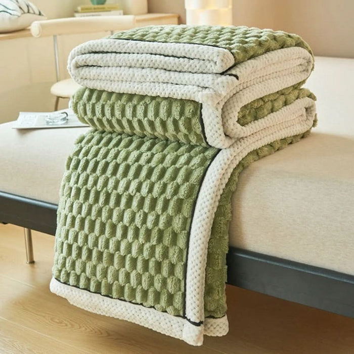 Plushridge™ Sherpa Fleece Throw Blanket with Cloud-Soft Textured Finish