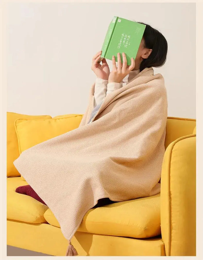 Plushridge™ USB Heated Scarf Wrap with 3 Heat Settings