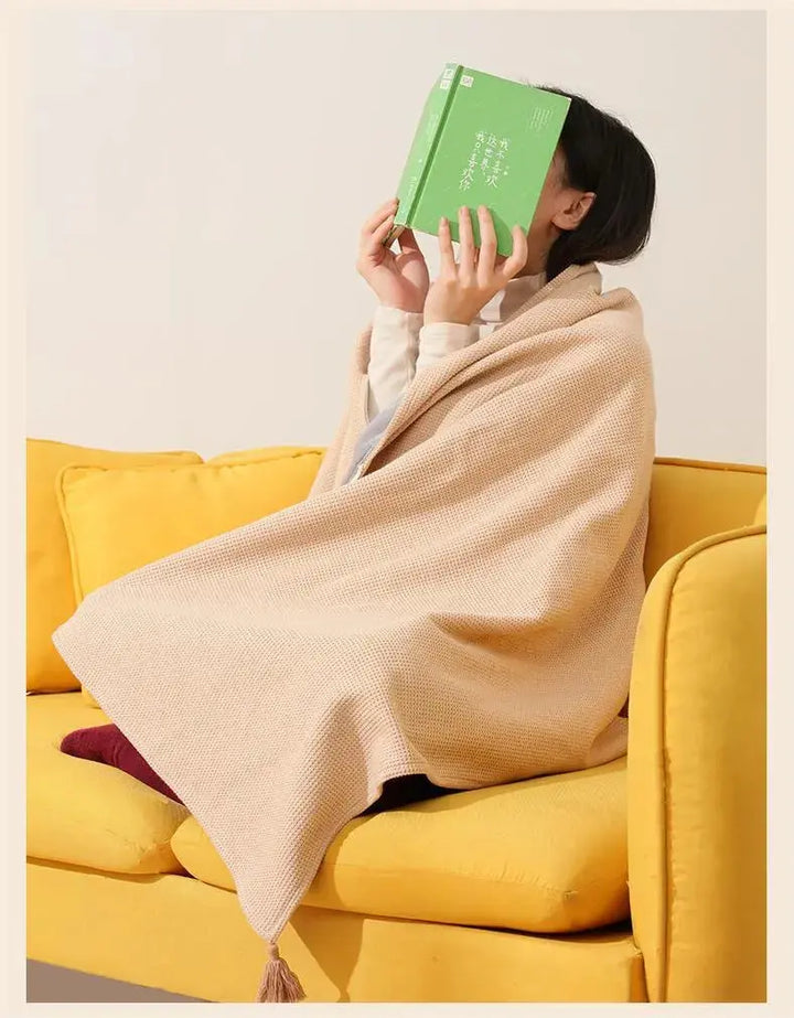 Plushridge™ USB Heated Scarf Wrap with 3 Heat Settings