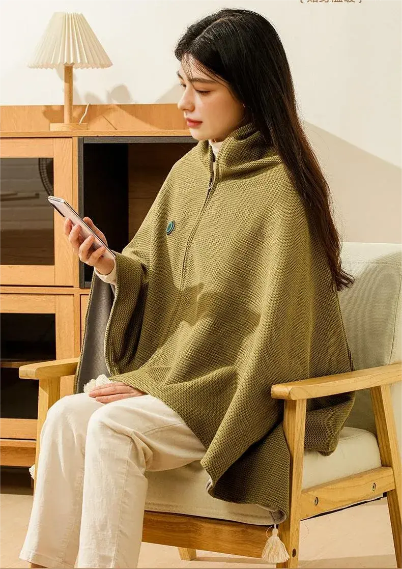 Plushridge™ USB Heated Scarf Wrap with 3 Heat Settings