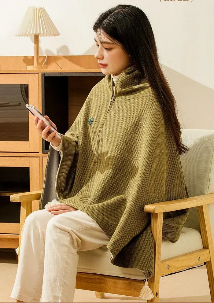 Plushridge™ USB Heated Scarf Wrap with 3 Heat Settings