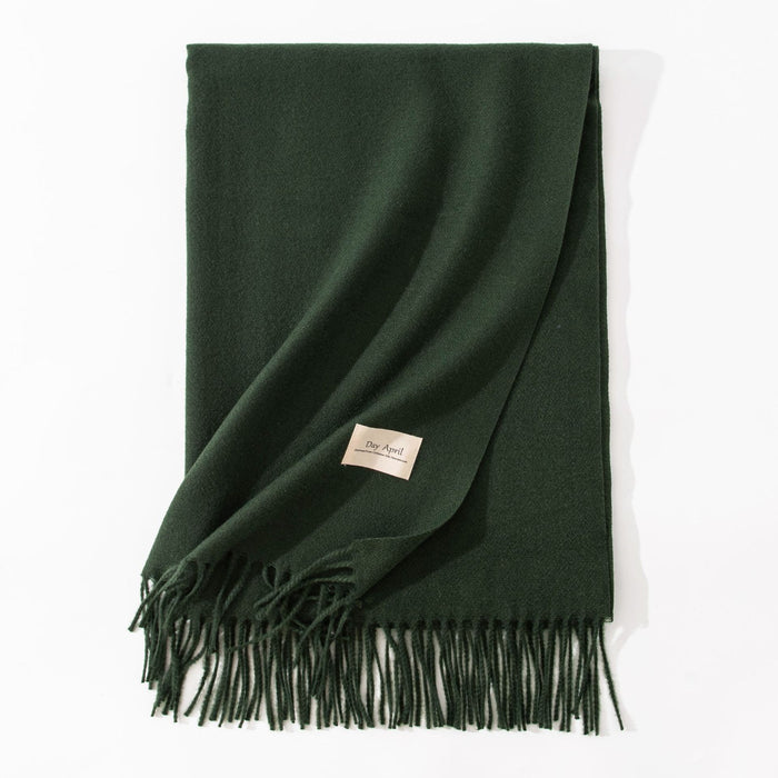 Plushridge Wide Faux Cashmere Scarf Shawl in 20 Colors