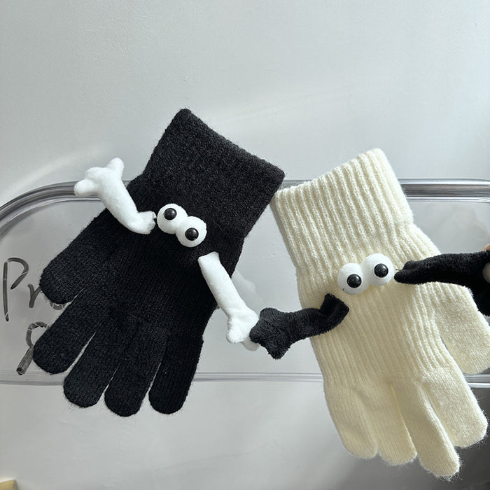 Plushridge Magnetic Couple Gloves That Hold Hands