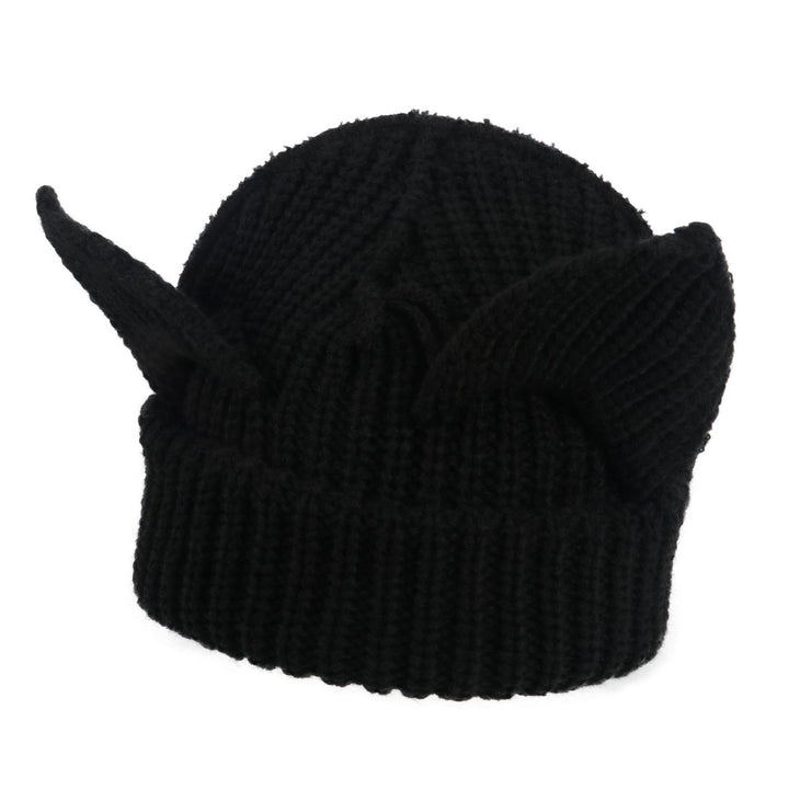 Chunky knit cat ear beanie