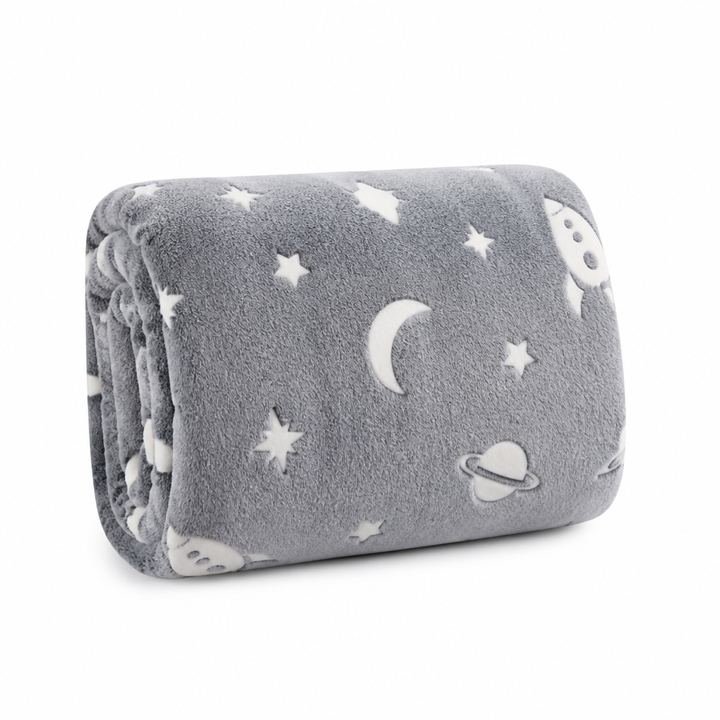 Leuchtende weiche Flanell-Kinderdecke