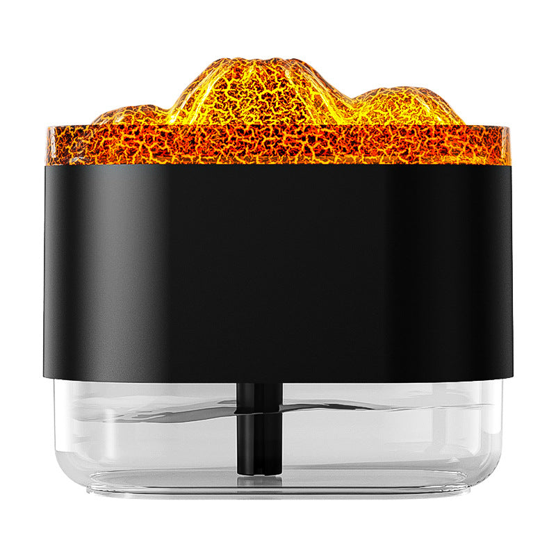 USB Volcano Humidifier, 300 ml Ultrasonic Mist Maker with LED