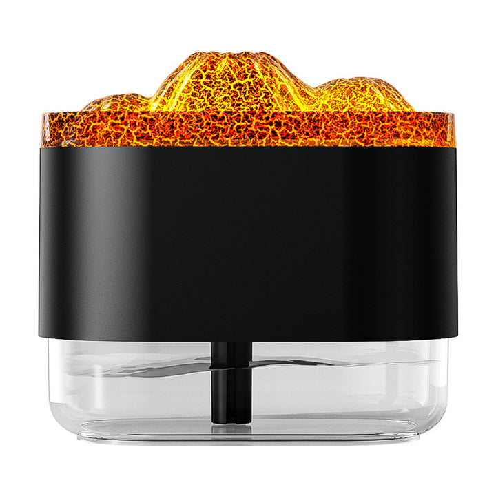 USB Volcano Humidifier, 300 ml Ultrasonic Mist Maker with LED