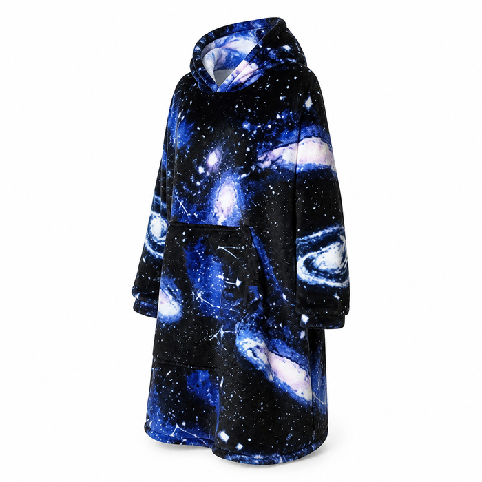 Plushridge™ Oversized Plush Fleece Blanket Hoodie, One Size Fits All